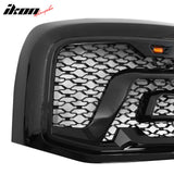 2006-2009 Dodge Ram 1500 2500 3500 Black Grille W/Signal Light