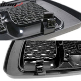 2009-2012 Dodge Ram 1500 Gloss Black Front Upper Grille W/Signal Light