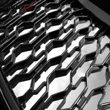 2009-2012 Dodge Ram 1500 Gloss Black Front Upper Grille W/Signal Light