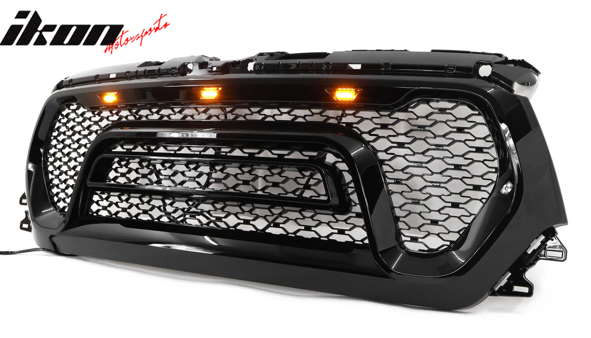 2019-2023 Ram 1500 Rebel Style Grille w/ Signal Lights ABS