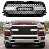 2019-2024 Dodge Ram 1500 Grill Front Mesh Vehicle Grill with LED Light