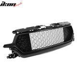 2019-2024 Ram 1500 Longhorn Honeycomb Style Gloss Black Front Bumper Grille ABS