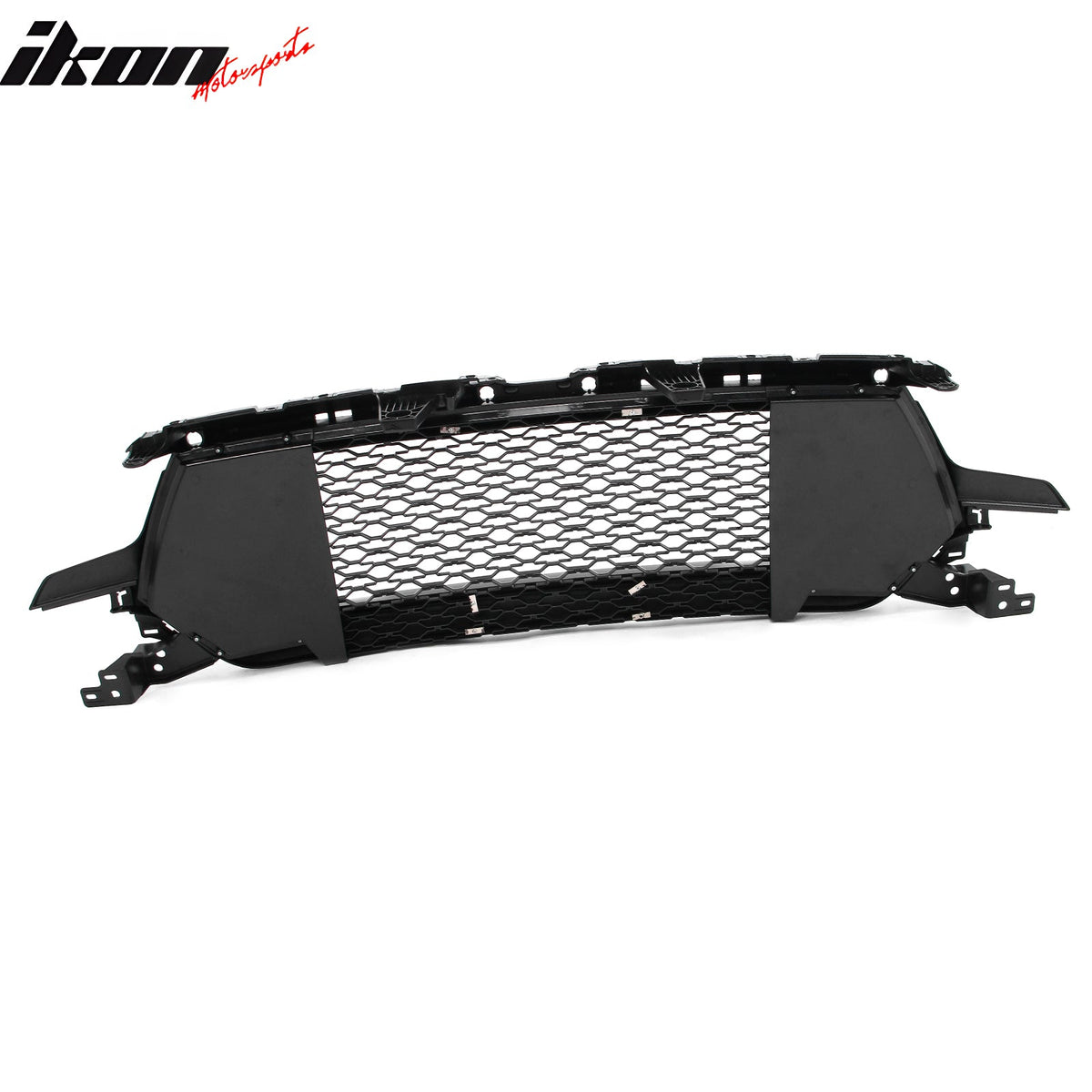 2019-2024 Ram 1500 Longhorn Honeycomb Style Gloss Black Front Bumper Grille ABS