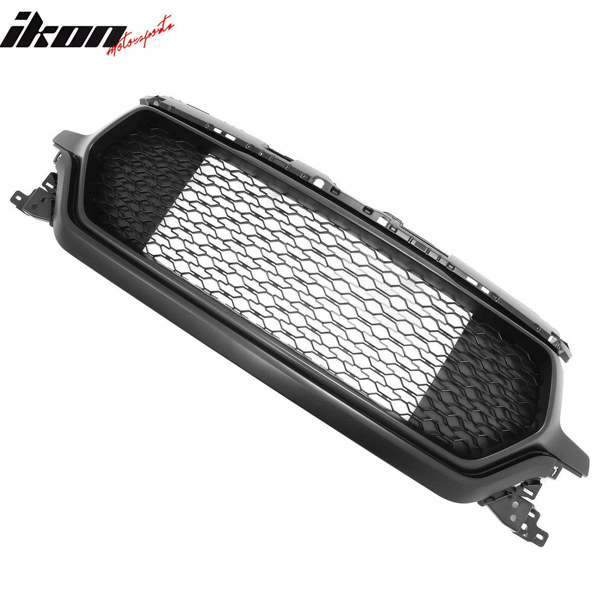 2019-2024 Ram 1500 Longhorn Honeycomb Style Matte Black Front Bumper Grille ABS