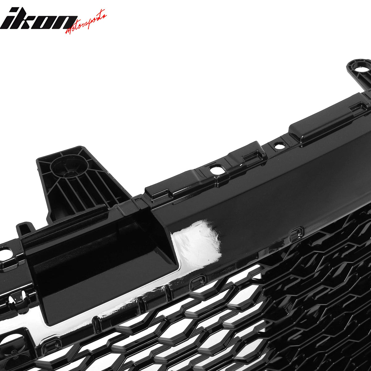 2019-2024 Ram 1500 Longhorn TRX Style Gloss Black Front Bumper Grille ABS