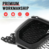2019-2024 Ram 1500 Rebel OE Style Gloss Black Front Bumper Grille ABS