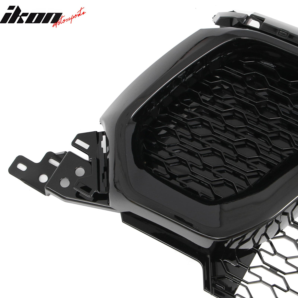 2019-2024 Ram 1500 Rebel OE Style Gloss Black Front Bumper Grille ABS