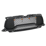 2019-2024 Ram 1500 TRX Style Matte Black Front Bumper Hood Grille ABS