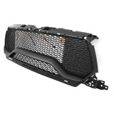 2019-2024 Ram 1500 TRX Style Matte Black Front Bumper Hood Grille ABS
