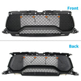 2019-2024 Ram 1500 TRX Style Matte Black Front Bumper Hood Grille ABS