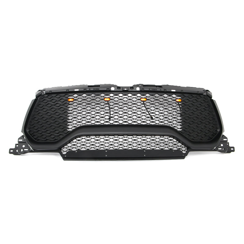 2019-2024 Ram 1500 TRX Style Matte Black Front Bumper Hood Grille ABS