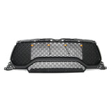 2019-2024 Ram 1500 TRX Style Matte Black Front Bumper Hood Grille ABS