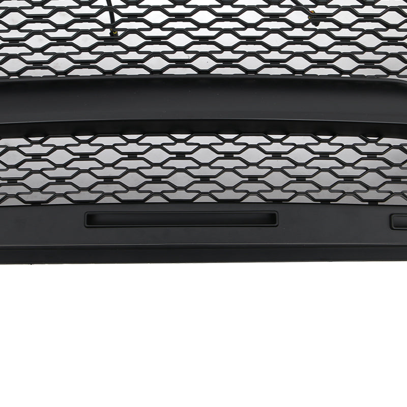 2019-2024 Ram 1500 TRX Style Matte Black Front Bumper Hood Grille ABS