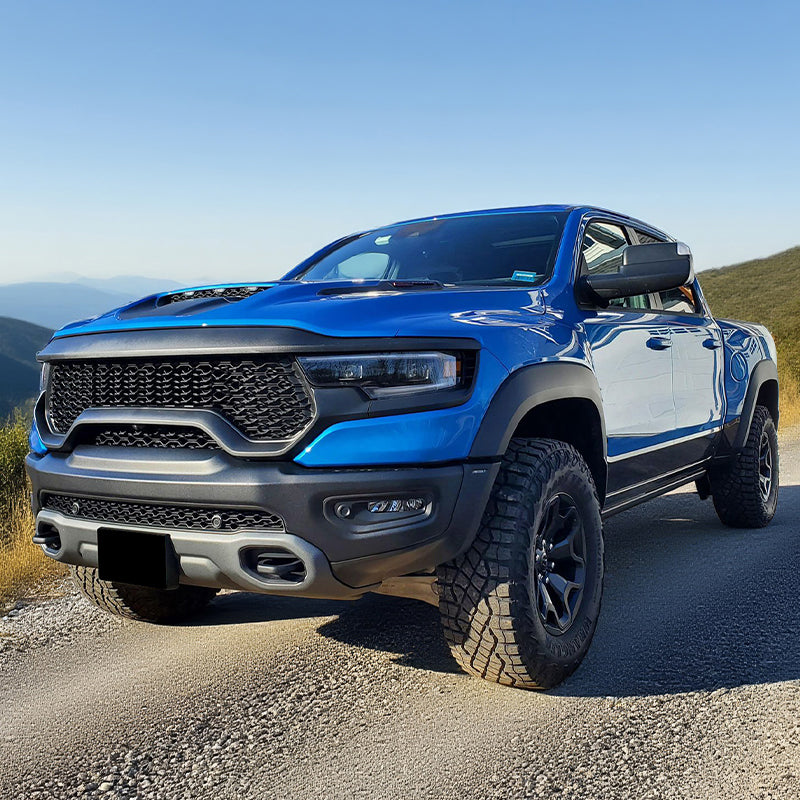 2021-2024 Ram 1500 TRX OE Style Matte Black Front Bumper Grille ABS