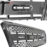 2004-2008 Ford F150 R Style Carbon Fiber Print Hood Bumper Grille