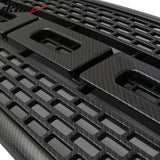 2004-2008 Ford F150 R Style Carbon Fiber Print Hood Bumper Grille