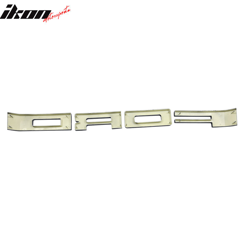 2009-2014 Ford F150 Raptor Style Front Grille Emblems Letter Black