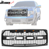 2009-2014 Ford F150 New R Front Bumper Grille Hood Mesh Package ABS