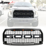 2015-2017 Ford F150 R Front Bumper Hood Mesh LED Grille Replacement