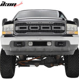 1999-2004 Ford F250 F350 New R Front Bumper Grille Hood Package ABS