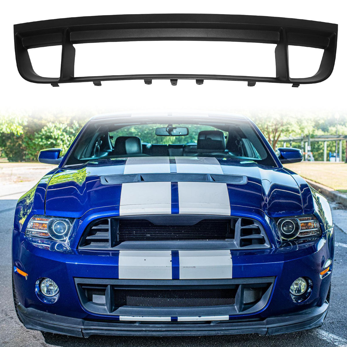 2010-2014 Ford Mustang GT500 Lower Grille OE Style Bumper Grill PP