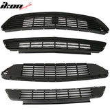 2015-2017 Ford Mustang Front Upper And Lower Grille Grill