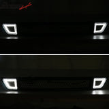 2015-2017 Ford Mustang Front Lower Grille With Smoked DRL LED Light