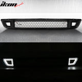 2015-2017 Ford Mustang Front Lower Grille With Smoked DRL LED Light