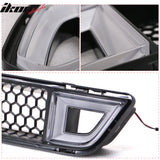 2015-2017 Ford Mustang IKON Front Lower Grill Mesh Grille With Light