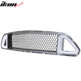 2015-2017 Ford Mustang Front Hood Grille White DRL LED w/ Turn Signal