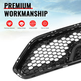2018-2023 Ford Mustang Shelby Super Snake Style Grille Gloss Black PP Front Bumper Hood Grill Assembly