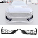 2024-2025 Ford Mustang Dark Horse Front Bumper Upper Lower Grilles ABS