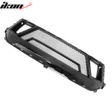 2024-2026 Ford Mustang GT Fog Light Cover & Upper Lower Grille Shelby Super Snake Style Gloss Black ABS Plastic Fog Lamp Decoration Bezel