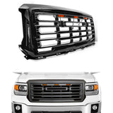 2014-2015 GMC Sierra 1500 Front Bumper Hood Grille Guard Grill