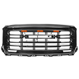 2014-2015 GMC Sierra 1500 Front Bumper Hood Grille Guard Grill
