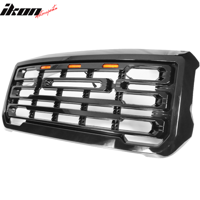 2015-2019 GMC Sierra 2500 3500 Front Grille Guard with Signal Light