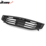 2011-2012 Honda Accord Sedan 4-Door Front Upper Grille Mugen Style Black Replacement Front Bumper Hood Grill