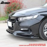 2018-2020 Honda Accord OE Style Carbon Fiber Print Front Bumper Grille Cover ABS