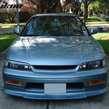 1994-1997 Honda Accord T-R Unpainted Front Hood Mesh Grill Grille ABS