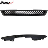 1994-1997 Honda Accord T-R Black Front Grill Hood Mesh Grille ABS