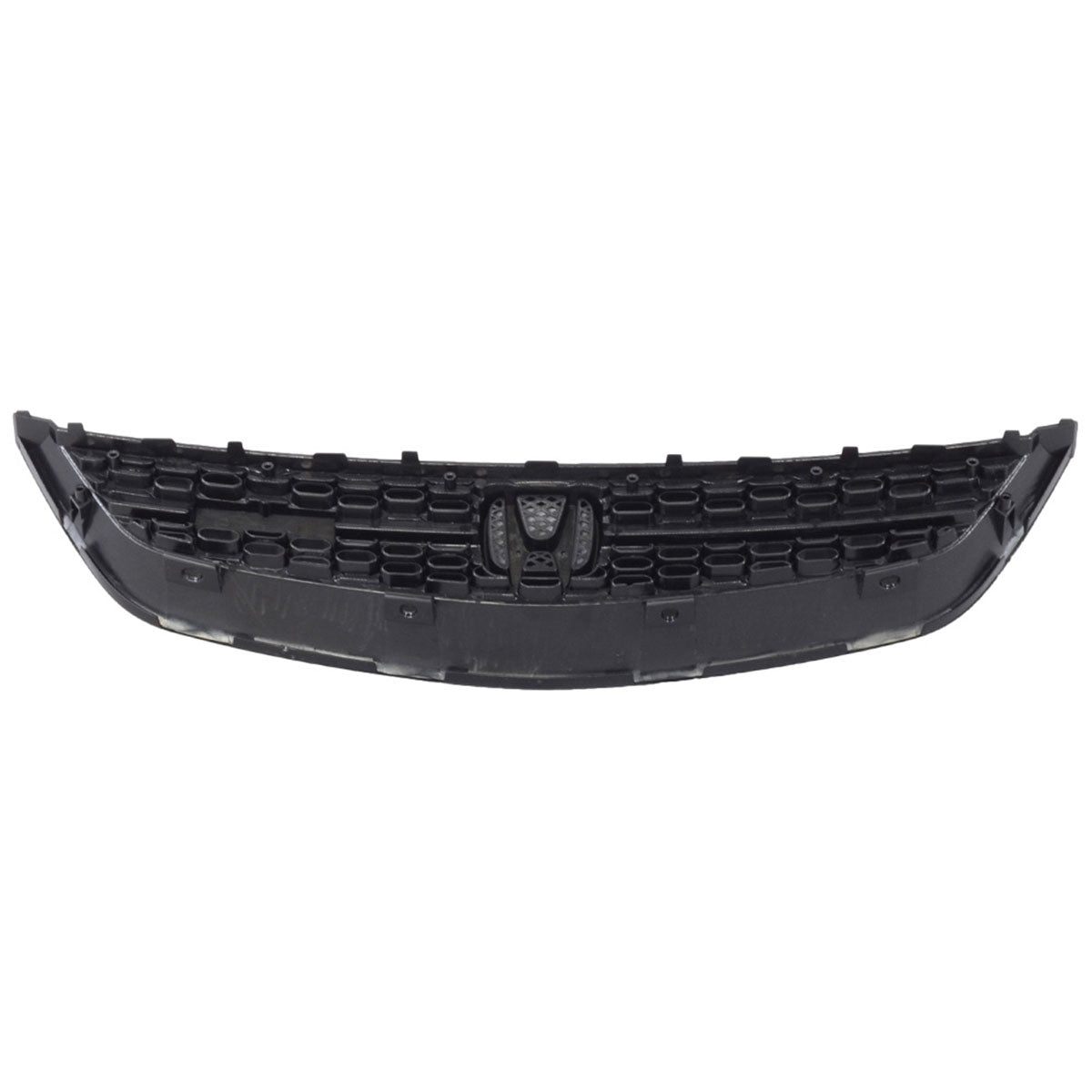 Front Bumper Grille for Honda Civic 2001-2003 RS Style Unpainted Black ABS