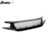 High Flow Front Bumper Upper Hood Mesh Grille for Honda Civic 2016-2018 & Hatchback/Si 2019-2021 3PCS JDM Style ASB Plastic Gloss Black