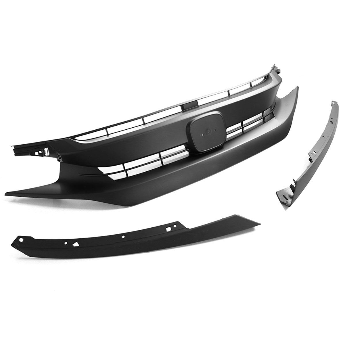 2016-2021 Honda Civic 10th OEM Matte Black Front Bumper Hood Grille