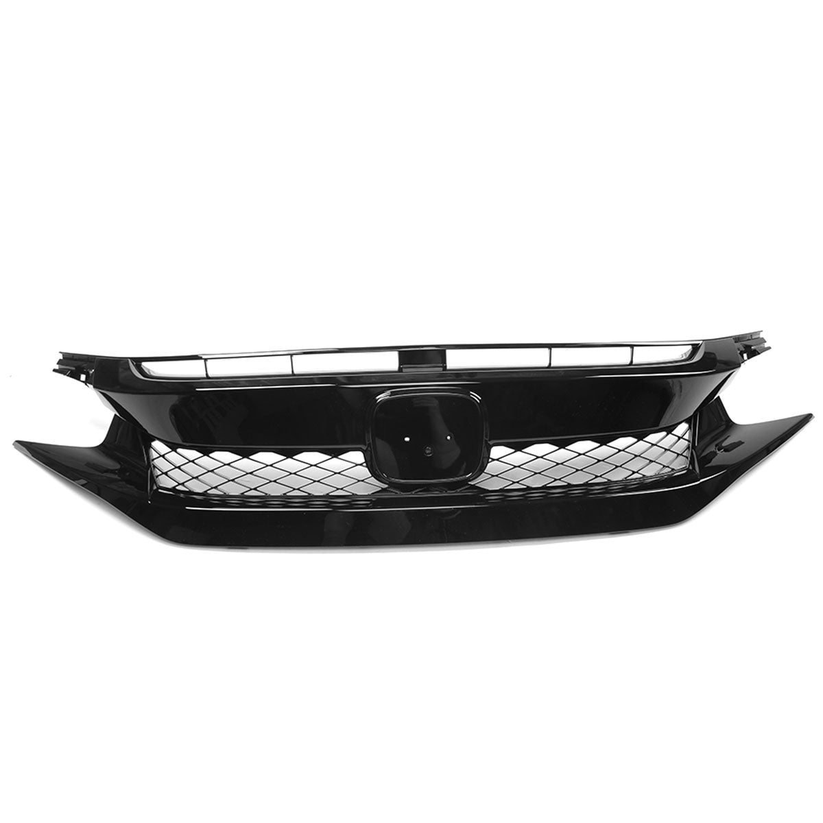 2019-2021 Honda Civic T-R Sedan Coupe Front Bumper Mesh Grille ABS