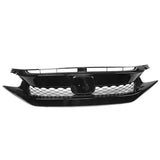 2019-2021 Honda Civic T-R Sedan Coupe Front Bumper Mesh Grille ABS