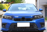 2022-2025 Civic Sedan Hatchback Carbon Fiber Print Grille Trim ABS