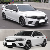 2022-2025 Civic Sedan Hatchback Carbon Fiber Print Grille Trim ABS