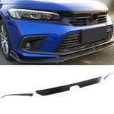 2022-2024 Honda Civic Sedan OE Gloss Black Bumper Grille Cover ABS