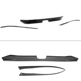 2022-2024 Honda Civic Sedan OE Gloss Black Bumper Grille Cover ABS
