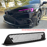 2022-2024 Honda Civic Matte Black Type R Front Bumper Lower Grille PP
